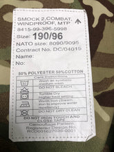 Load image into Gallery viewer, Genuine British Army MTP Camouflaged Windproof Smock - Size 190/96 - The Militaria Shop