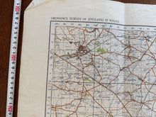 Charger l'image dans la galerie, Original WW2 British Army OS Map of Great Britain - Rugby - The Militaria Shop