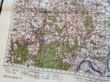 Load image into Gallery viewer, Original WW2 British Army OS Map of Great Britain - Gloucester & Forest of Dean - The Militaria Shop