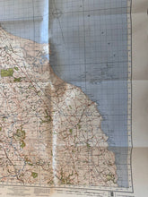 Load image into Gallery viewer, Original WW2 British Army GSGS OS Map of England & Wales - Holy Island - The Militaria Shop