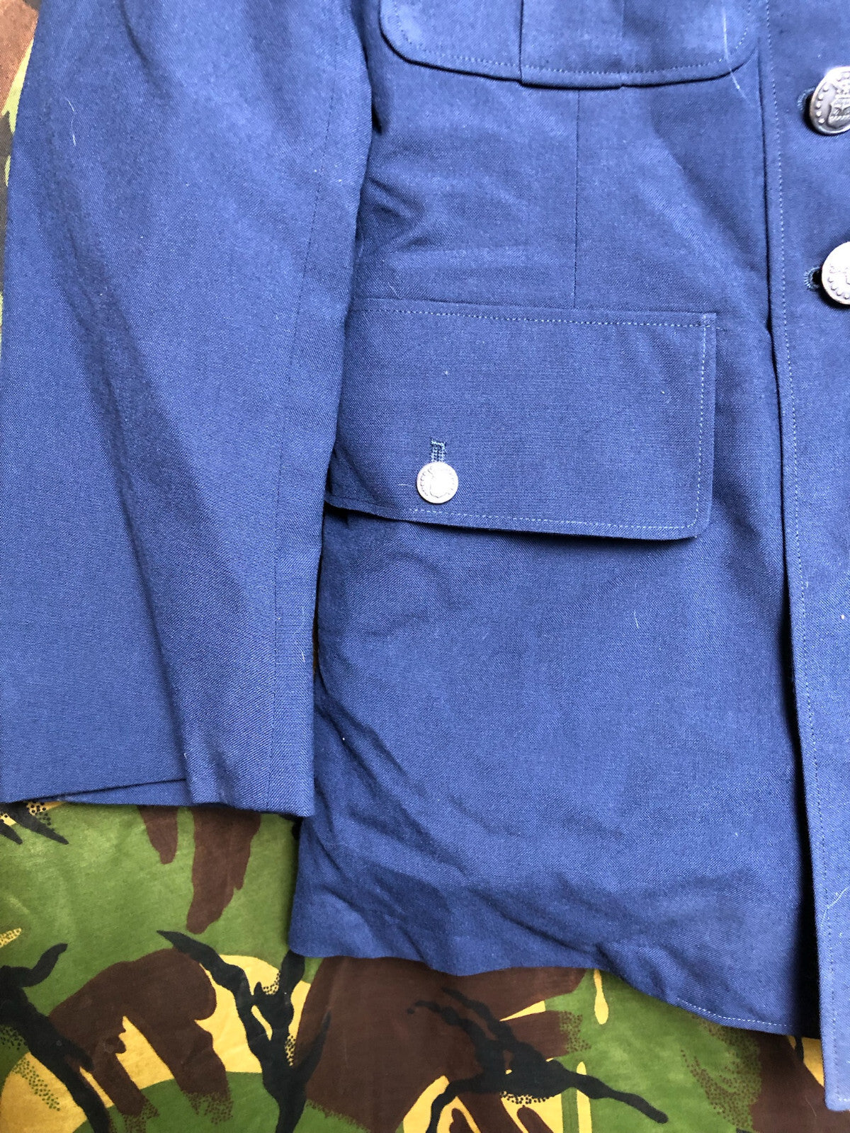 US Army / Marines Blue Jacket - Size 35" Short - The Militaria Shop