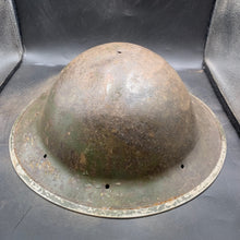 Load image into Gallery viewer, Original British Army WW2 Combat Steel Helmet - The Militaria Shop