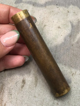 Load image into Gallery viewer, Original WW1 British Army SMLE Enfield Brass Oil Bottle - EFD Marked - The Militaria Shop