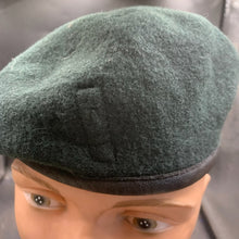 Lade das Bild in den Galerie-Viewer, Genuine British Army Forces Rifles Wool Beret - Size 54 - The Militaria Shop