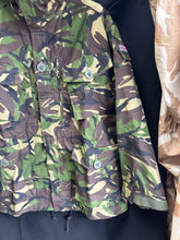 Load image into Gallery viewer, British Army DPM Camouflaged jacket Smock Windproof -Size 160/96 - The Militaria Shop