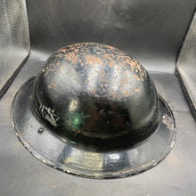 Load image into Gallery viewer, Original WW2 British Army Home Front Civil Defence Mk2 Helmet - The Militaria Shop