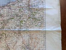 Load image into Gallery viewer, Original WW2 British Army GSGS Map of Scotland - Edinburgh - The Militaria Shop