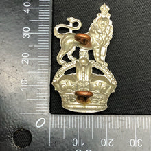 Load image into Gallery viewer, Original WW1 British Army Cap Badge - Queen's Own Royal West Kent Regiment - The Militaria Shop