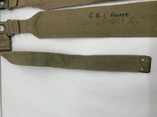 Load image into Gallery viewer, Original WW2 37 Pattern British Army L Strap Set - The Militaria Shop