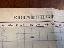 Load image into Gallery viewer, Original WW2 British Army GSGS Map of Scotland - Edinburgh - The Militaria Shop