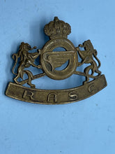 Lade das Bild in den Galerie-Viewer, Original Belgium Royal Army Service Corps RASC Cap Badge - The Militaria Shop