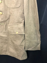 Lade das Bild in den Galerie-Viewer, Original WW2 US Army Class A Dress Jacket 1941 - Private Ryan Prop - 38" Long - The Militaria Shop
