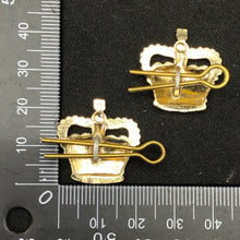 Charger l'image dans la galerie, Original British Collar Badge Pair - Warrant Officer - The Militaria Shop