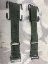 Charger l'image dans la galerie, Original WW2 British Army 44 Pattern Webbing Brace Adaptors - New Old Stock - The Militaria Shop