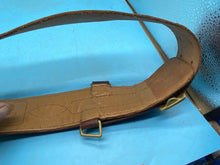 Charger l'image dans la galerie, Original British Army Officers Sam Browne Belt - London Maker Marked, Approx 28" - The Militaria Shop