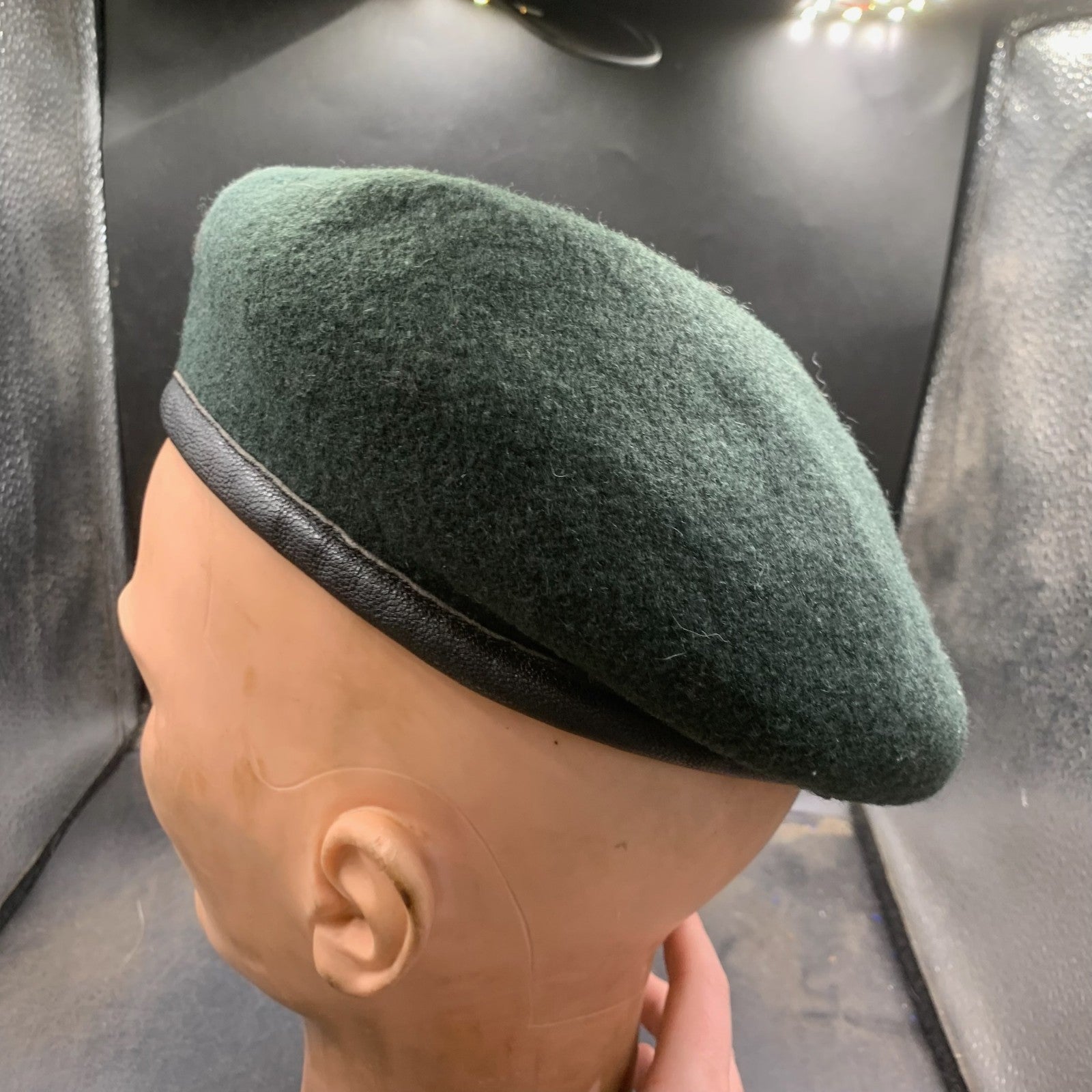 Genuine British Army Forces Rifles Wool Beret - Size 55 - The Militaria Shop