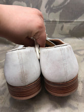 Load image into Gallery viewer, Genuine British Army Women's White Summer Shoes - WW2 Pattern - Size UK 11.5 M - The Militaria Shop