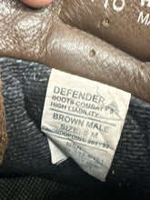 Lade das Bild in den Galerie-Viewer, British Army Surplus Brown Leather Combat Boots - Altberg - Size UK 9 M - The Militaria Shop