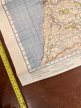 Load image into Gallery viewer, Original WW2 British Army GSGS OS Map of England & Wales - Barmouth Aberystwyth - The Militaria Shop