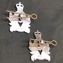 Load image into Gallery viewer, Genuine British Army Intelligence Corps Collar Badges Pair - The Militaria Shop