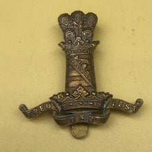 Load image into Gallery viewer, Original British Army Cap Badge - 11th Prince Albert's Own Hussars - The Militaria Shop