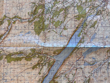 Load image into Gallery viewer, Original WW2 British Army GSGS Map of Scotland - Inverness - The Militaria Shop
