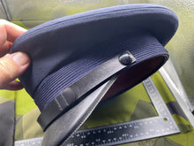 Charger l'image dans la galerie, Blue Airforce Peaked Cap - Size 53cm - The Militaria Shop