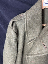 Load image into Gallery viewer, Original WW2 Canadian Army Greatcoat - 1943 Dated - 39" Chest - The Militaria Shop