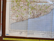 Charger l'image dans la galerie, Original WW2 British Army GSGS OS Map of England - Hastings - The Militaria Shop