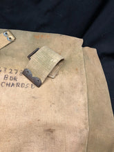 Load image into Gallery viewer, Original WW2 British Army 37 Pattern Large Pack & Strap - 1940 Dated - The Militaria Shop