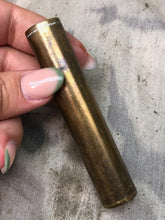 Load image into Gallery viewer, Original WW1 British Army SMLE Enfield Brass Oil Bottle - P-H Maker Marked - The Militaria Shop