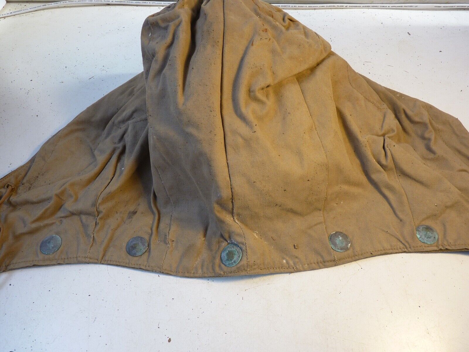 Original WW2 Pattern British Army Pixie Tank Suit Hood - The Militaria Shop