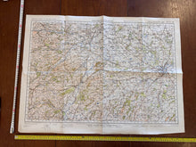 Load image into Gallery viewer, Original WW2 British Army GSGS OS Map Great Britain - Shrewsbury & Welshpool - The Militaria Shop