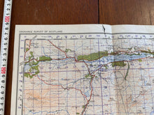 Load image into Gallery viewer, Original WW2 British Army GSGS Map of Scotland - Dunkeld & Pitlochry - The Militaria Shop