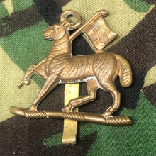 Load image into Gallery viewer, Original WW2 British Army Cap Badge - Queen's Royal West Surrey - The Militaria Shop