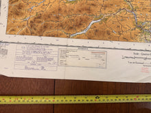 Load image into Gallery viewer, Original WW2 British Army RAF Navy Base Map of Scotland - The Eastern Highlands - The Militaria Shop