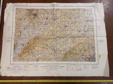Load image into Gallery viewer, Original WW2 British Army RAF Navy Base Map of England - The Midlands Birmingham - The Militaria Shop