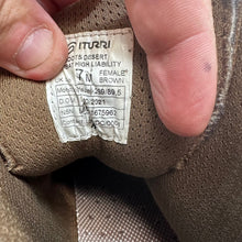 Load image into Gallery viewer, British Army Surplus Brown Leather Combat Boots - Iturri - Size UK 7 M - The Militaria Shop