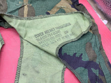 Load image into Gallery viewer, Original US Army M1 Camo Helmet Cover - Vietnam Found - Combat Worn - The Militaria Shop