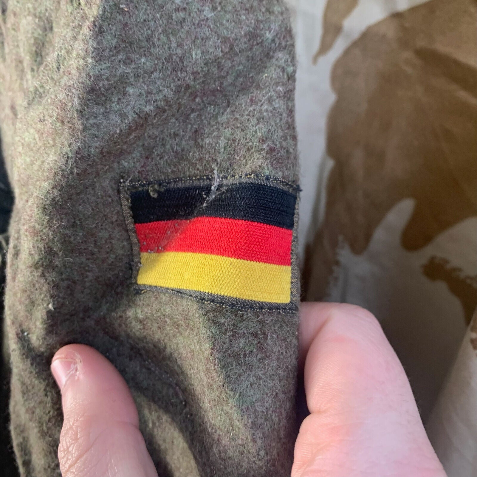 West German Field Jacket Green Wool Shirt Military Uniform Germany - 162/92 - The Militaria Shop