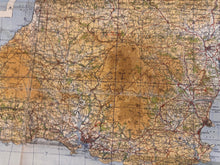 Load image into Gallery viewer, Original WW2 British Army RAF Navy Base Map of England - South West - Plymouth - The Militaria Shop