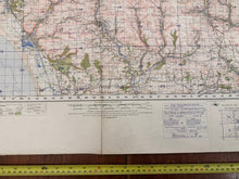 Load image into Gallery viewer, Original WW2 British Army GSGS OS Map of Great Britain - Swansea & Aberdare - The Militaria Shop