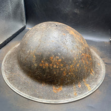 Load image into Gallery viewer, Original WW2 British Army Mk2 "Brodie" Combat Helmet - The Militaria Shop
