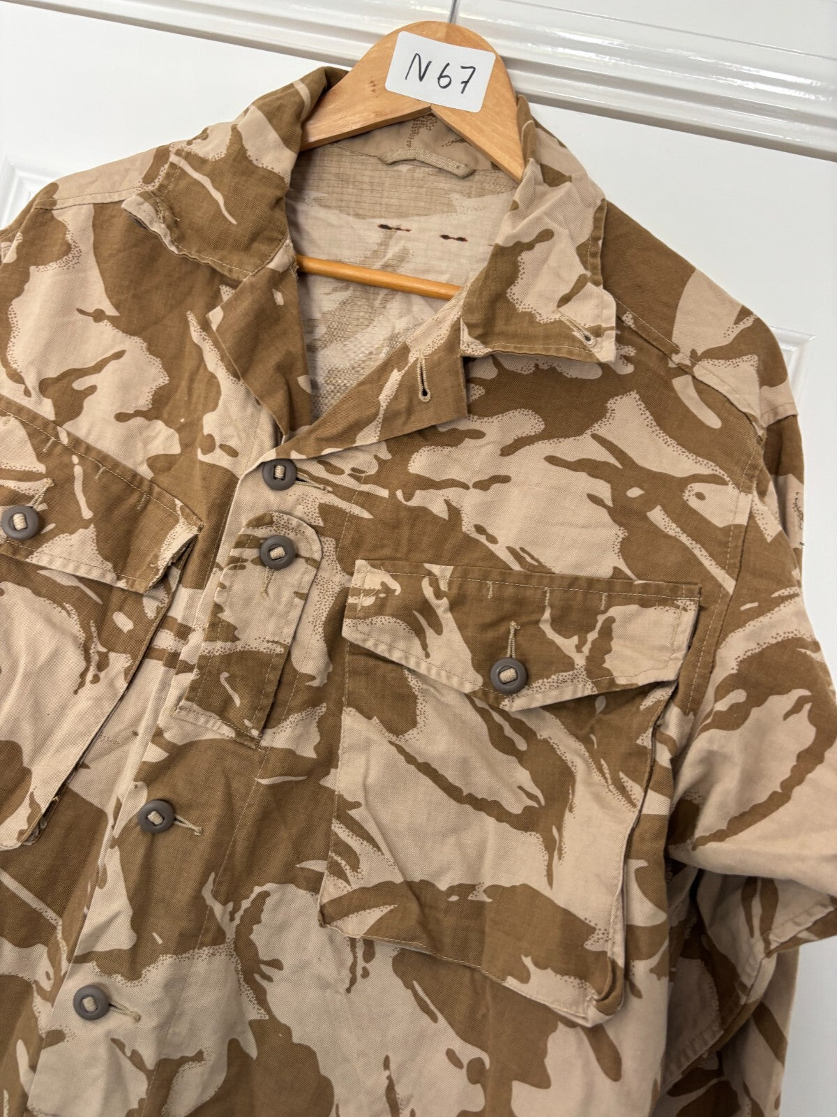 Genuine British Army DDPM Desert Tropical Combat Jacket-Size 180/96 - The Militaria Shop
