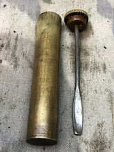 Load image into Gallery viewer, Original WW1 British Army SMLE Enfield Brass Oil Bottle - The Militaria Shop