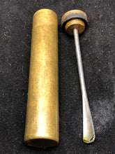 Load image into Gallery viewer, Original WW1 British Army SMLE Enfield Brass Oil Bottle - J.J.B Maker Marked - The Militaria Shop