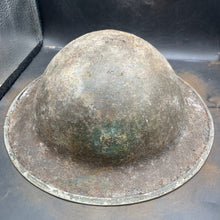 Load image into Gallery viewer, Original WW2 British Army Mk2 "Brodie" Combat Helmet - The Militaria Shop