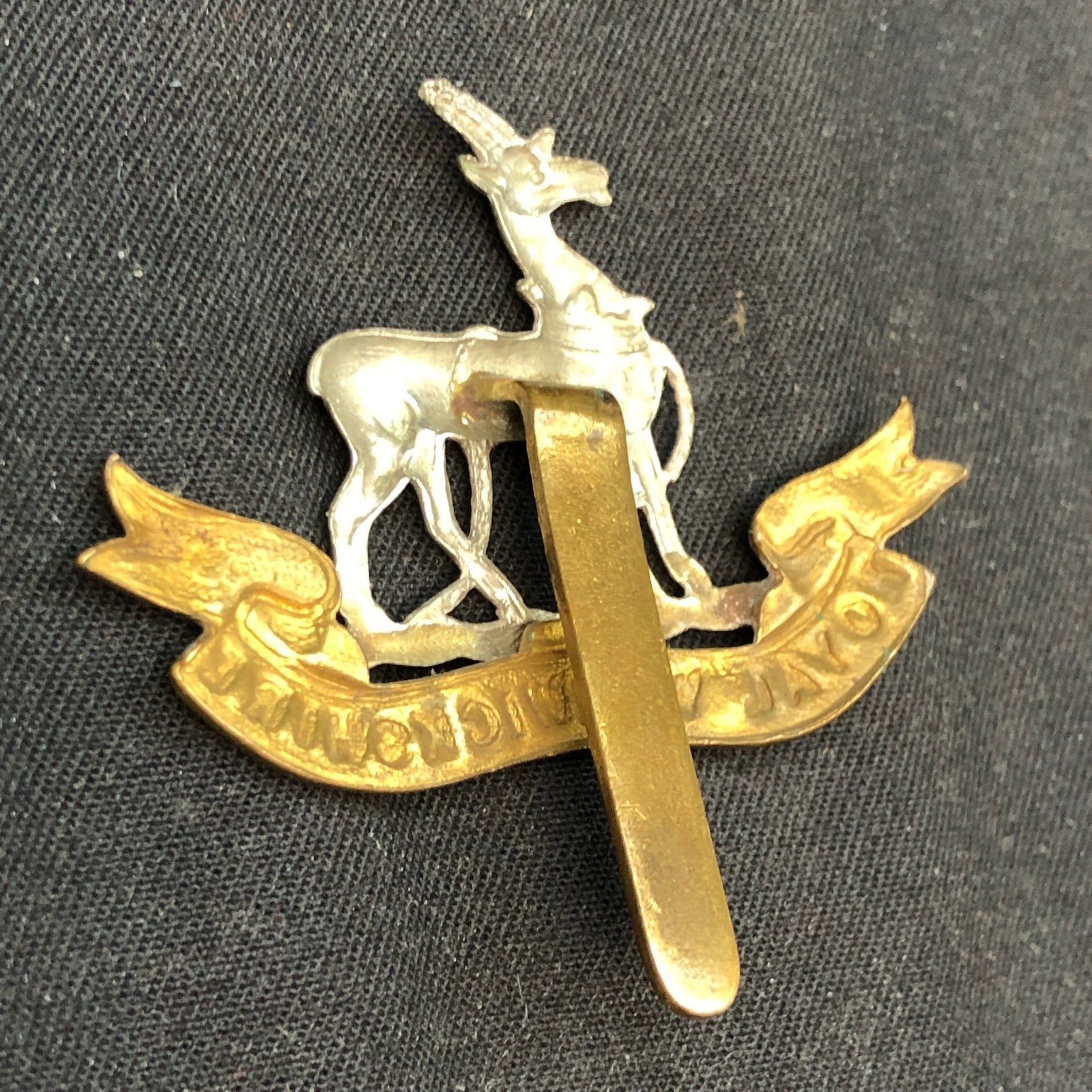 Original WW2 British Army Cap Badge - Royal Warwickshire Regiment - The Militaria Shop