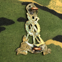 Load image into Gallery viewer, Original WW2 British Cap Badge - Royal Pioneer Corps - The Militaria Shop
