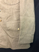 Lade das Bild in den Galerie-Viewer, Original WW2 US Army Class A Dress Jacket 1940 - Private Ryan Prop - 38" - The Militaria Shop